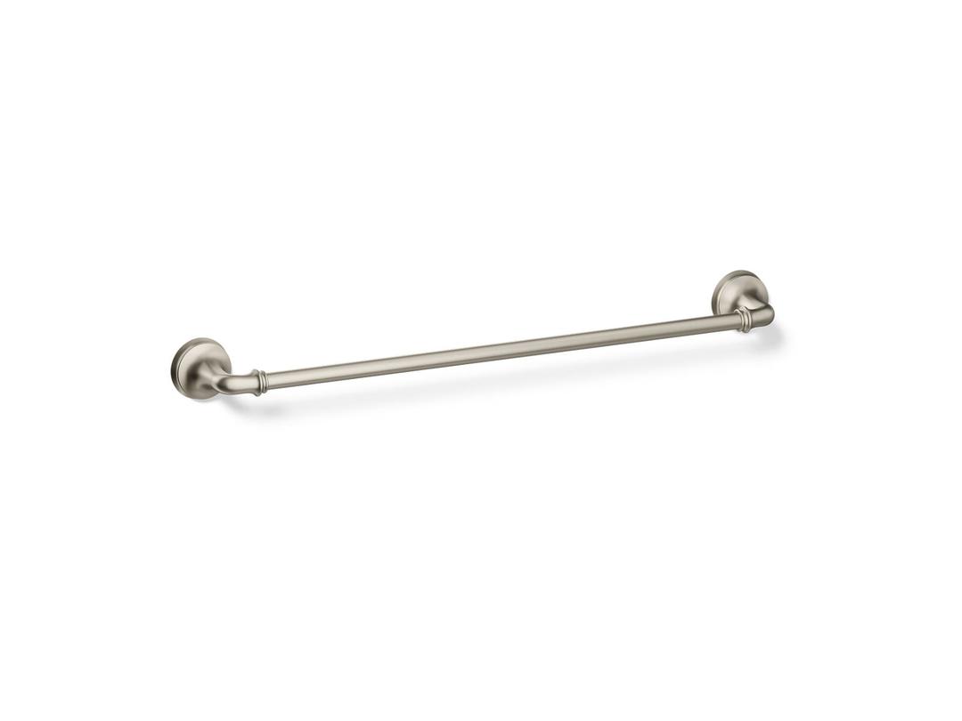 Bellera 24'' towel bar - Vibrant Brushed Nickel by Kohler