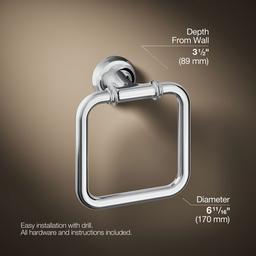 Bellera Towel ring - Polished Chrome - image 3