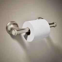 Bellera Pivoting toilet paper holder - Vibrant Brushed Nickel - image 2
