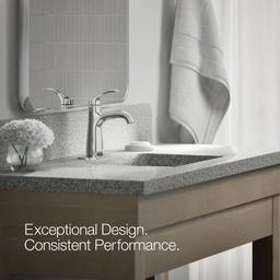 Kohler Simplice Single-handle bathroom sink faucet, 1.2 gpm - Polished Chrome - image 4