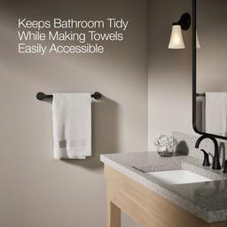 Kohler | Simplice | Towel Bar - Matte Black - image 4