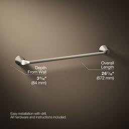 Kohler | Simplice | Towel Bar - Vibrant Brushed Nickel - image 3
