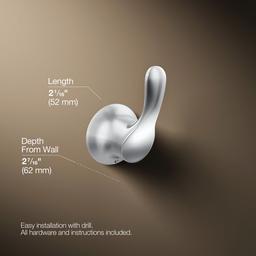 Kohler | Simplice | Robe Hook - Polished Chrome - image 3