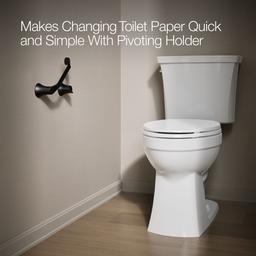 Kohler | Simplice | Toilet Paper Holder - Matte Black - image 4