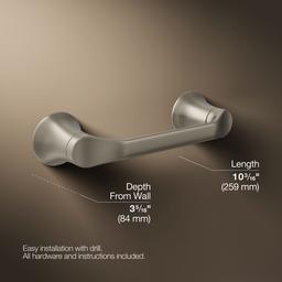 Kohler | Simplice | Toilet Paper Holder - Vibrant Brushed Nickel - image 3