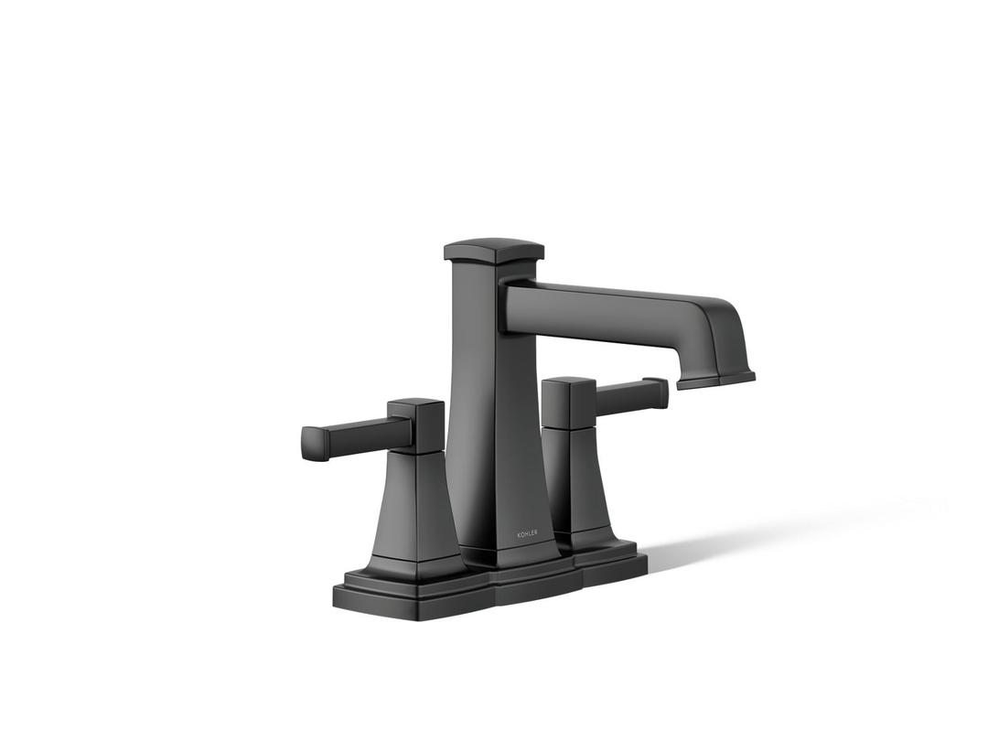 Kohler | Riff | Bathroom Sink Faucet - Matte Black by Kohler