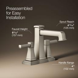 Kohler | Riff | Bathroom Sink Faucet - Vibrant Brushed Nickel - image 3