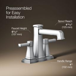 Kohler | Riff | Bathroom Sink Faucet - Polished Chrome - image 3