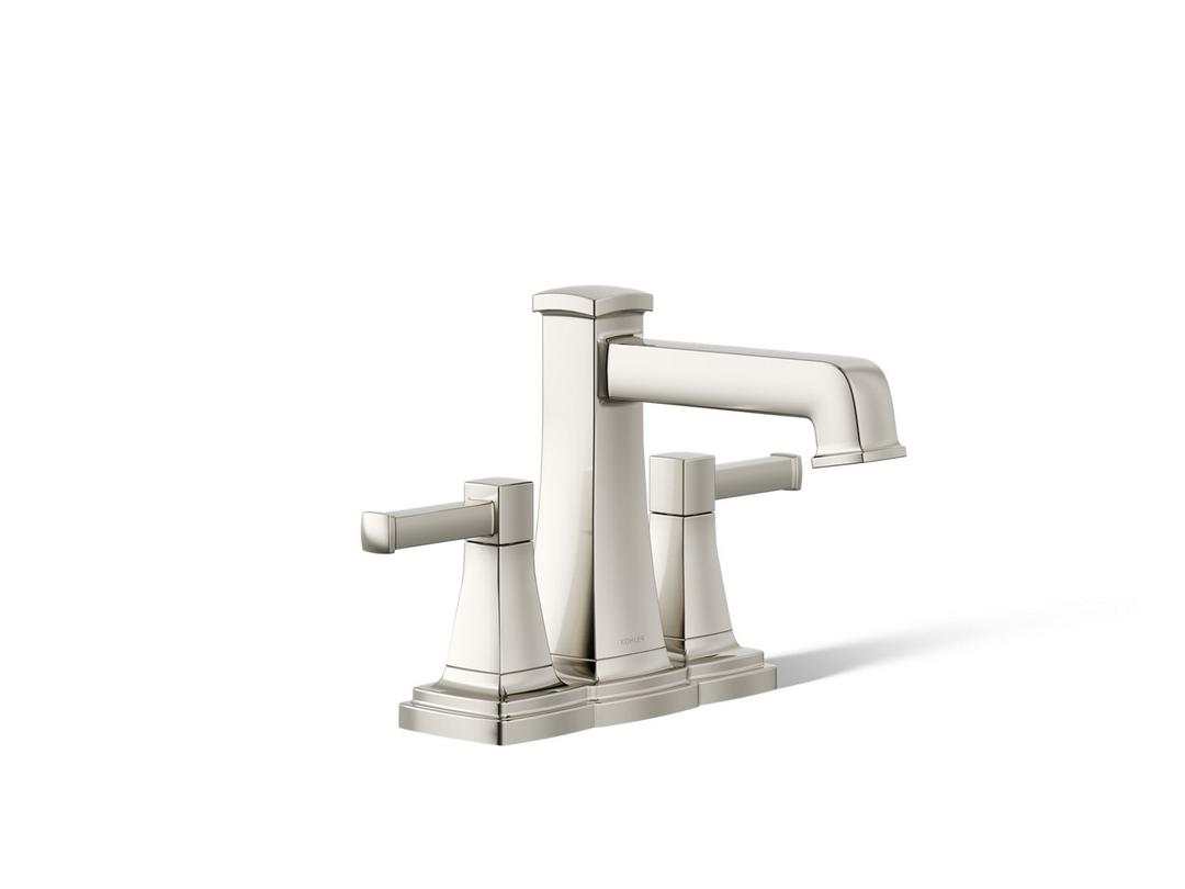 Kohler | Riff | Bathroom Sink Faucet - Vibrant Polished Nickel by Kohler
