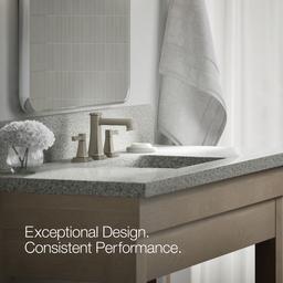 Kohler | Riff | Bathroom Sink Faucet - Vibrant Brushed Nickel - image 4