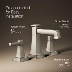 Kohler | Riff | Bathroom Sink Faucet - Vibrant Brushed Nickel - image 3