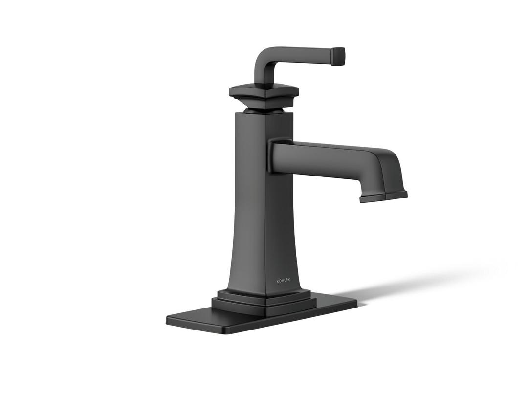 Kohler | Riff | Bathroom Sink Faucet - Matte Black by Kohler