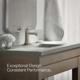 Kohler | Riff | Bathroom Sink Faucet - Vibrant Brushed Nickel - image 4