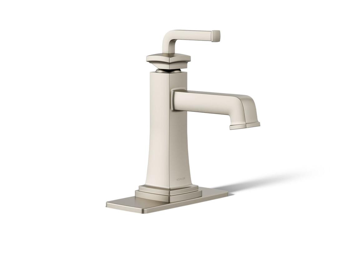 Kohler | Riff | Bathroom Sink Faucet - Vibrant Brushed Nickel by Kohler