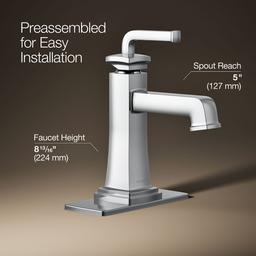 Kohler | Riff | Bathroom Sink Faucet - Polished Chrome - image 3
