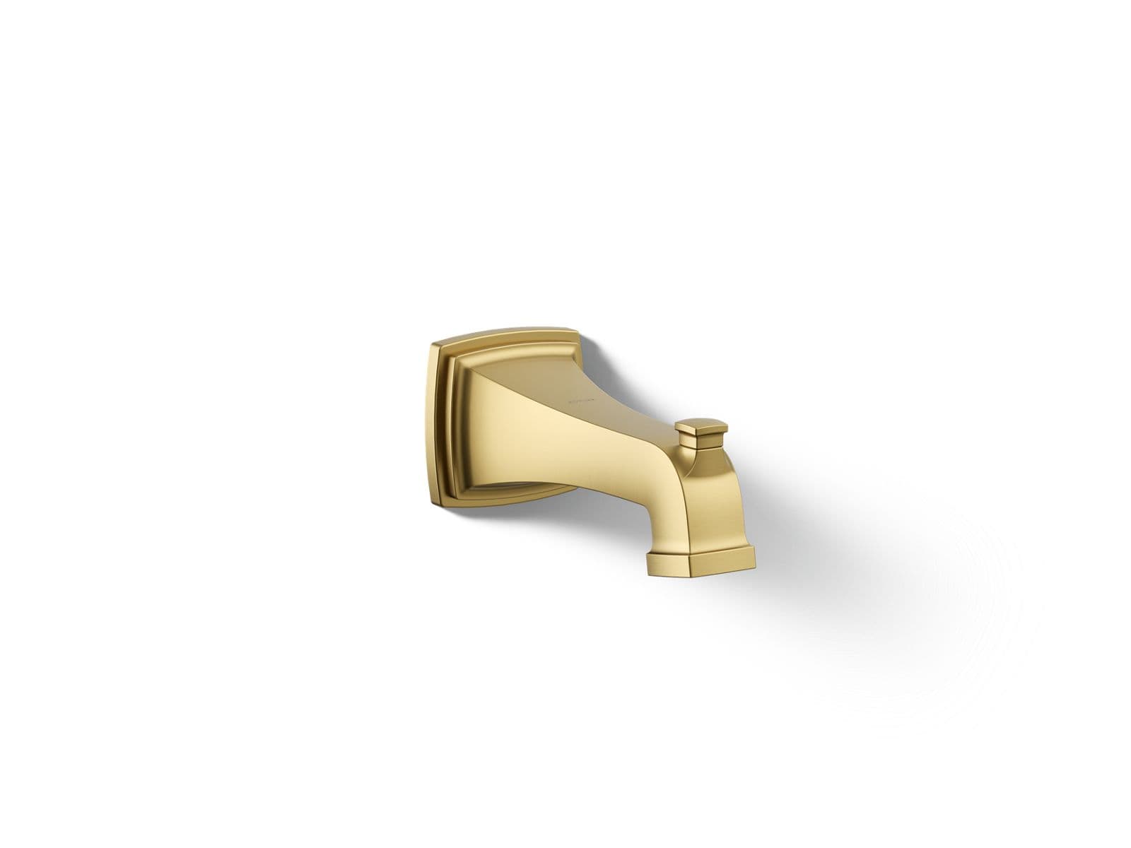Kohler | Riff | Wall Mounted Tub Filler - Vibrant Brushed Moderne Brass by Kohler