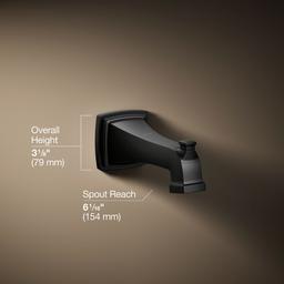 Kohler | Riff | Tub Spout - Matte Black - image 3