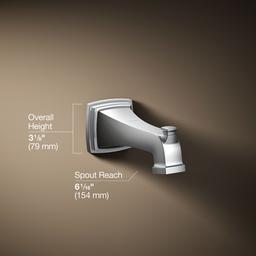 Kohler | Riff | Tub Spout - Polished Chrome - image 3