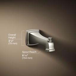 Kohler | Riff | Tub Spout - Vibrant Polished Nickel - image 3