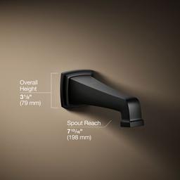 Kohler | Riff | Tub Spout - Matte Black - image 3
