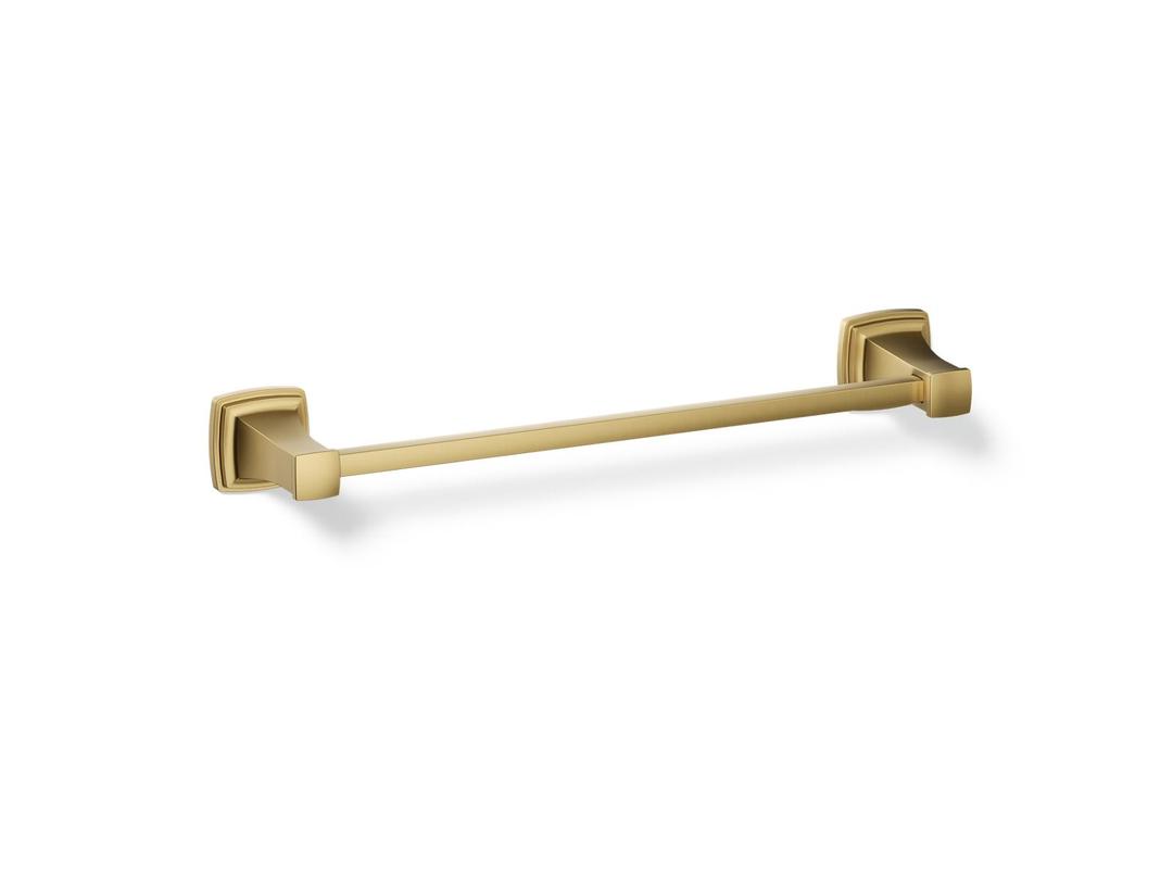 Kohler | Riff | Towel Bar - Vibrant Brushed Moderne Brass by Kohler