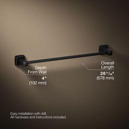 Kohler | Riff | Towel Bar - Matte Black - image 3