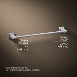 Kohler | Riff | Towel Bar - Polished Chrome - image 3