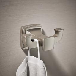 Kohler | Riff | Robe Hook - Vibrant Brushed Nickel - image 2