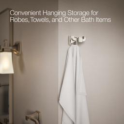 Kohler | Riff | Robe Hook - Vibrant Brushed Nickel - image 4