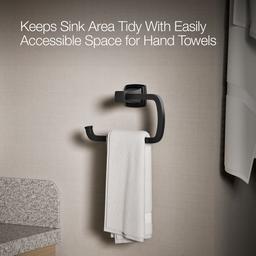 Kohler | Riff | Towel Ring - Matte Black - image 4