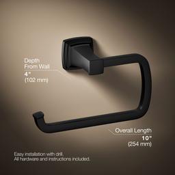 Kohler | Riff | Towel Ring - Matte Black - image 3