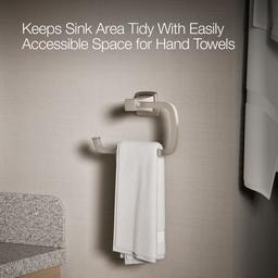 Kohler | Riff | Towel Ring - Vibrant Brushed Nickel - image 4