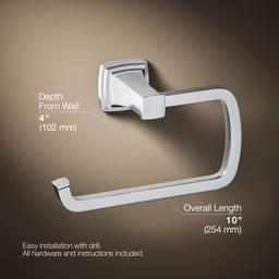 Kohler | Riff | Towel Ring - Polished Chrome - image 3