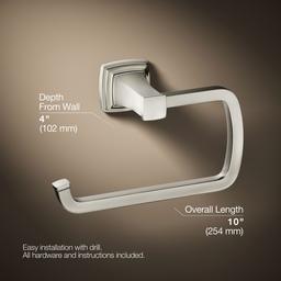 Kohler | Riff | Towel Ring - Vibrant Polished Nickel - image 3