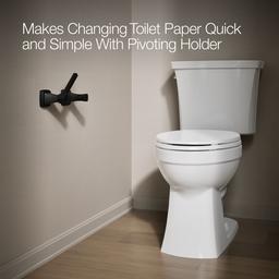 Kohler | Riff | Toilet Paper Holder - Matte Black - image 4