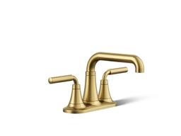 Kohler | Tone | Centerset Bathroom Sink Faucet - Vibrant Brushed Moderne Brass - image 1