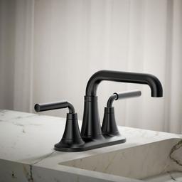 Kohler | Tone | Centerset Bathroom Sink Faucet - Matte Black - image 2