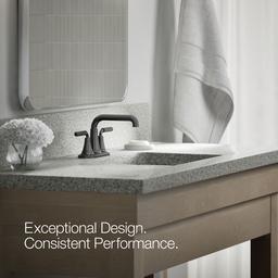 Kohler | Tone | Centerset Bathroom Sink Faucet - Matte Black - image 4