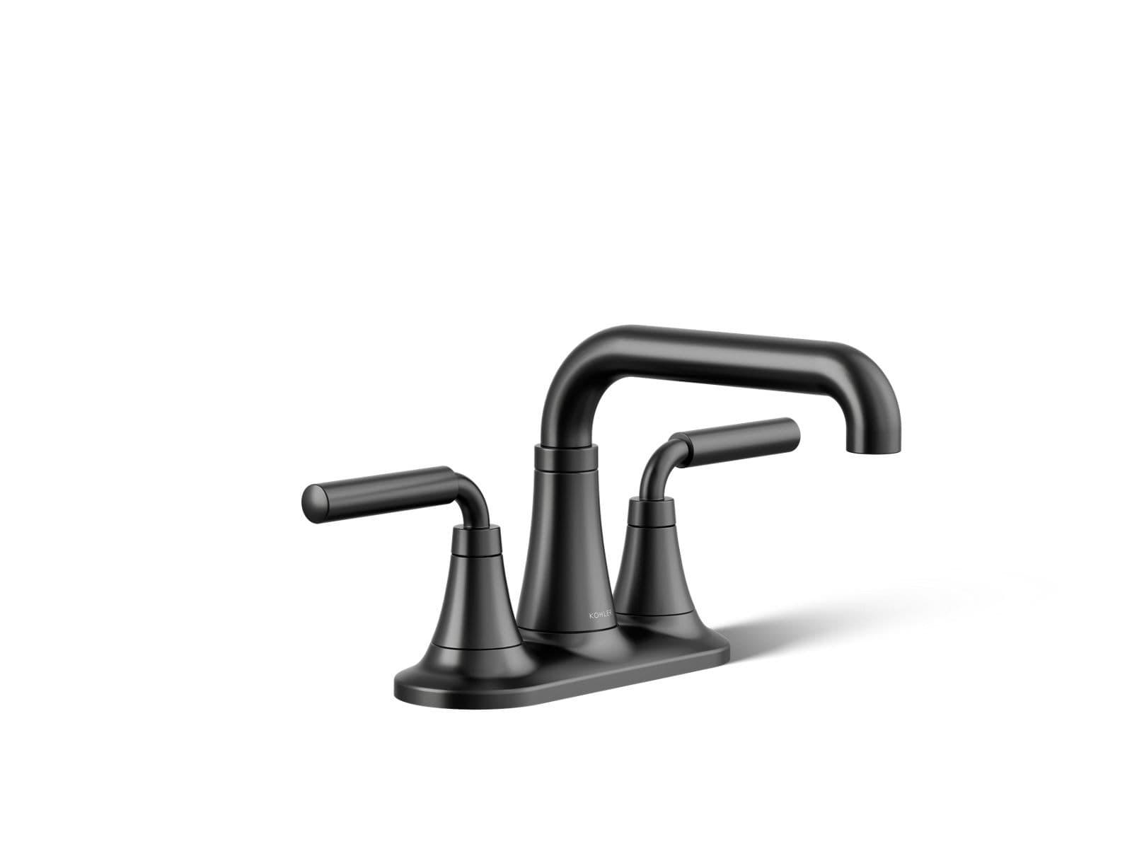 Kohler | Tone | Centerset Bathroom Sink Faucet - Matte Black by Kohler
