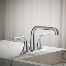 Kohler | Tone | Centerset Bathroom Sink Faucet - Polished Chrome - image 2