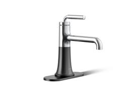 Kohler | Tone | Single Handle Faucet - Polished Chrome With Matte Black - image 1