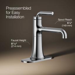 Kohler | Tone | Single Handle Faucet - Polished Chrome - image 3