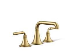 Kohler | Tone | Widespread Bathroom Sink Faucet - Vibrant Brushed Moderne Brass - image 1