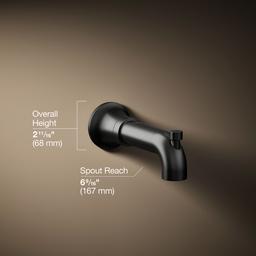 Kohler | Tone | Tub Spout - Matte Black - image 3