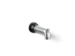 Kohler | Tone | Tub Spout - Polished Chrome With Matte Black - image 1
