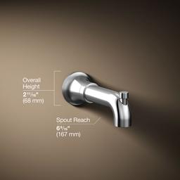 Kohler | Tone | Tub Spout - Polished Chrome - image 3