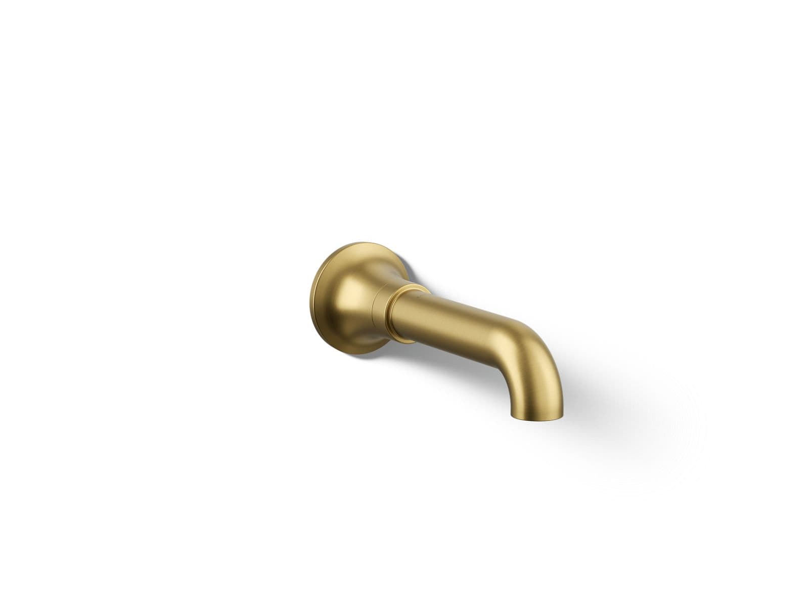 Kohler | Tone | Wall Mounted Tub Filler - Vibrant Brushed Moderne Brass by Kohler
