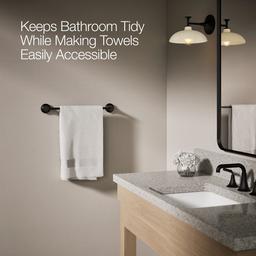 Kohler | Tone | Towel Bar - Matte Black - image 4