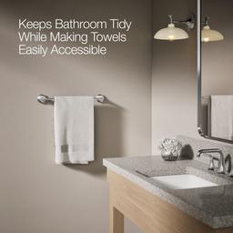 Kohler | Tone | Towel Bar - Polished Chrome - image 4