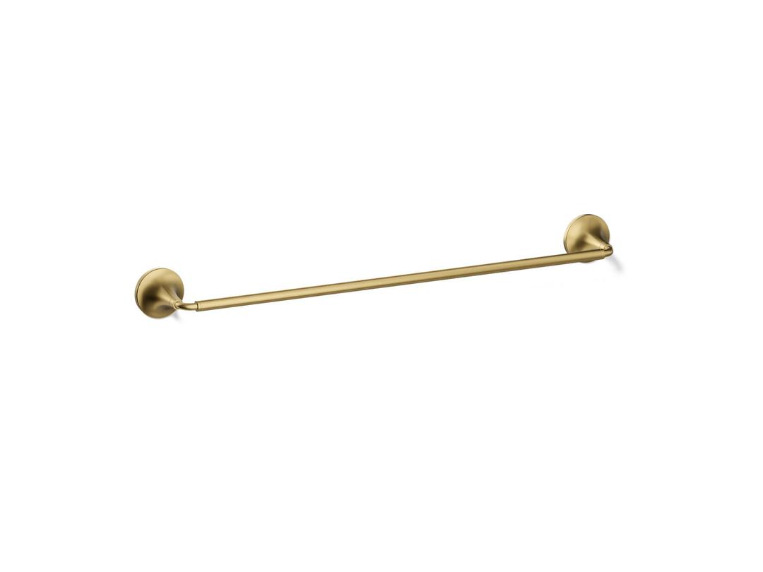 Kohler | Tone | Towel Bar - Vibrant Brushed Moderne Brass by Kohler